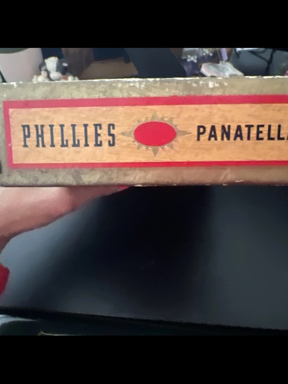 Lot Of 2 Phillies Panatella 1957 Cigar Boxes & Burge’s Wooden Corona De luxe NY - Picture 4 of 16